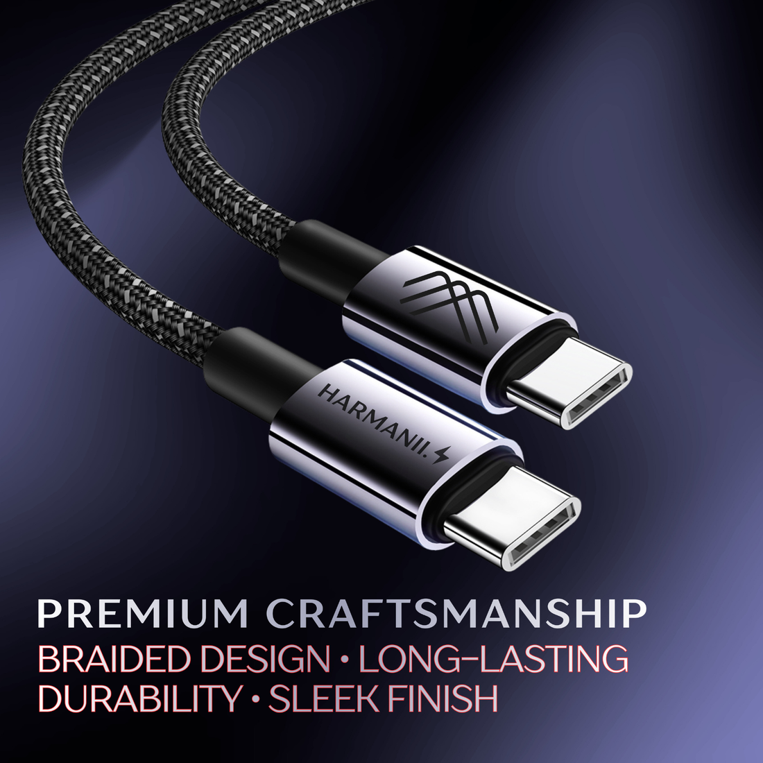 Harmanii. FlowCharge C to C cable