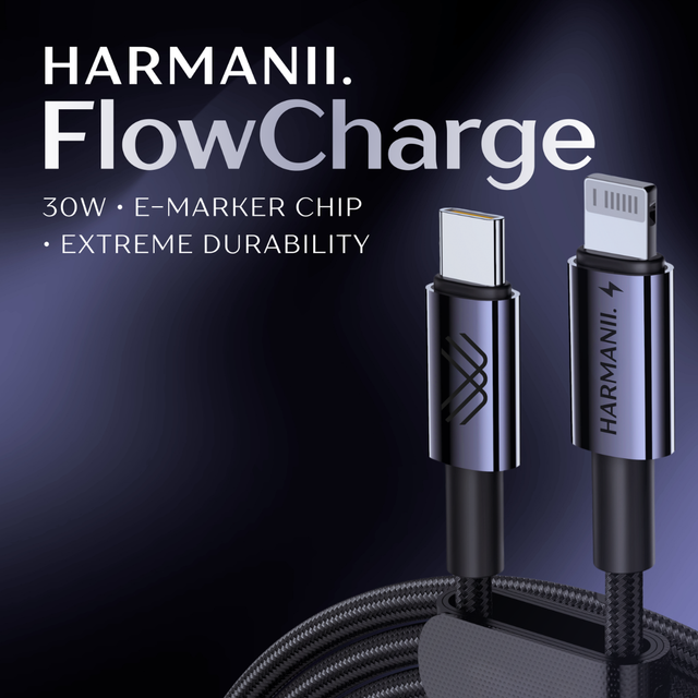 Harmanii. FlowCharge C to lighting