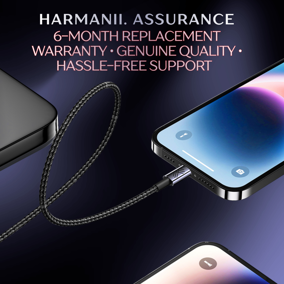 Harmanii. FlowCharge C to lighting (1.8m)