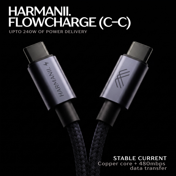 Harmanii. FlowCharge C to C cable (1.8m)