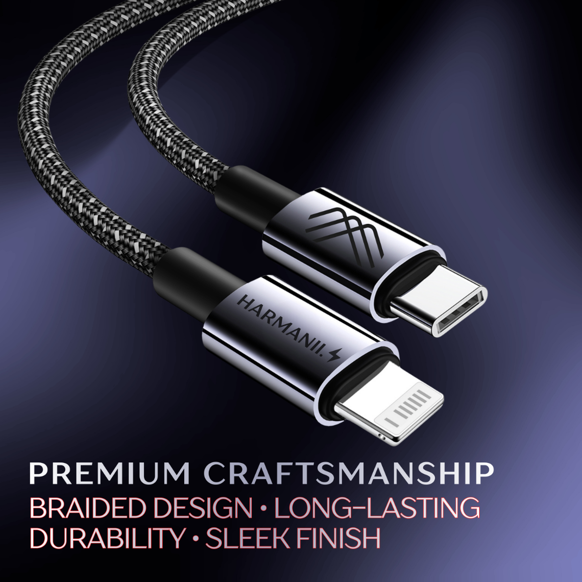 Harmanii. FlowCharge C to lighting (1.8m)
